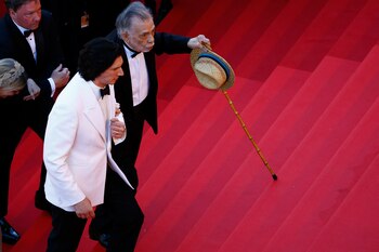 El emblemático cineasta, que acaba