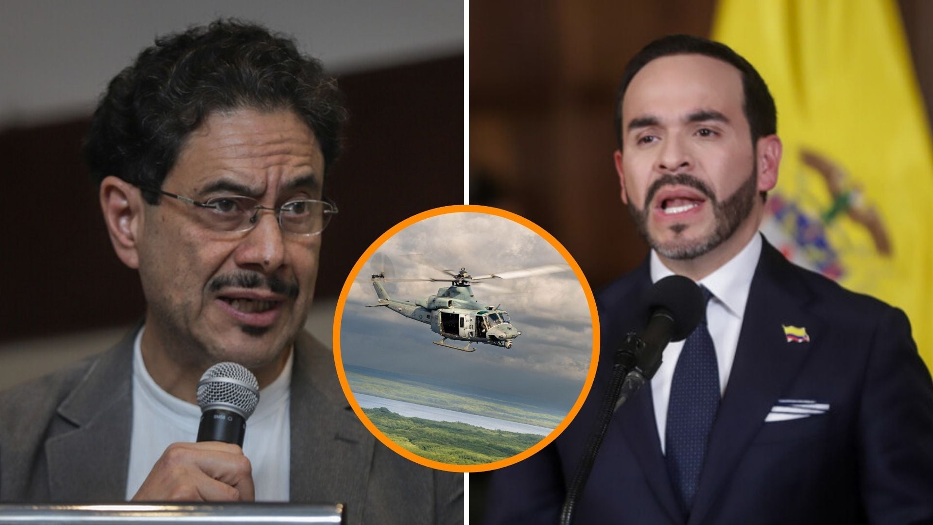 El senador del Pacto Histórico manifestó su inconformidad por el despliegue de helicópteros de fuerzas internacionales en el territorio colombiano - crédito Colprensa/@Southcom - X