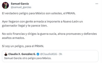 Así discutieron en redes sociales