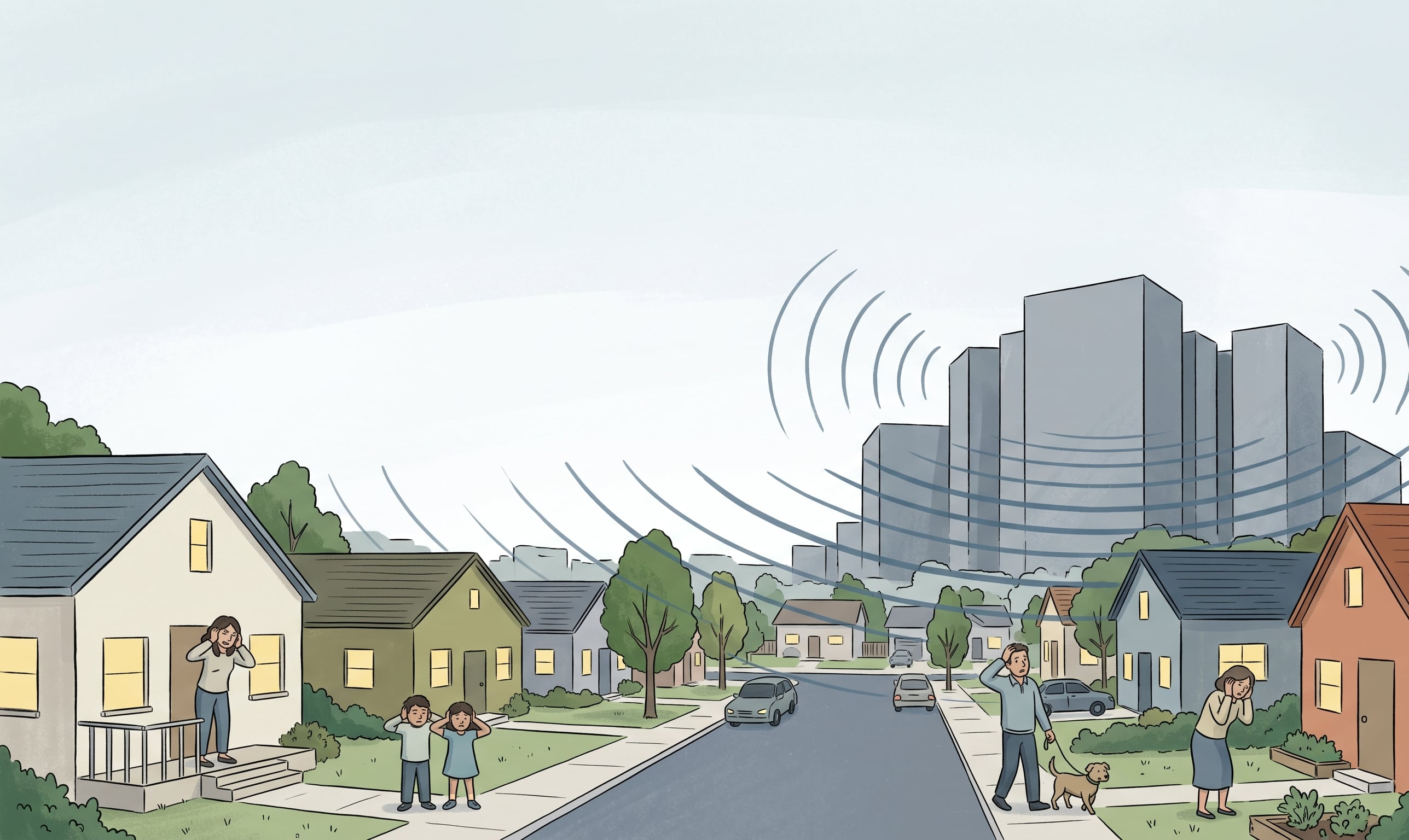 El desarrollo de grandes infraestructuras digitales introduce nuevos desafíos en la convivencia urbana y el entorno residencial (Imagen Ilustrativa Infobae)