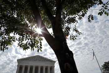 El edificio de la Corte Suprema de EEUU (REUTERS/Carlos Barria)