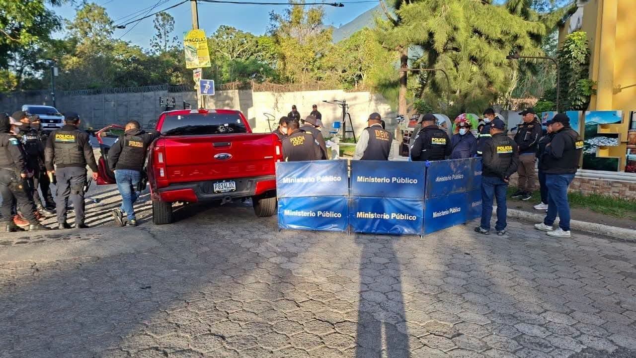 Revelan video de una emboscada que terminó con dos hombres asesinados en Guatemala