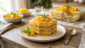 Carlota de mango: un delicioso postre para aprovechar la fruta de temporada