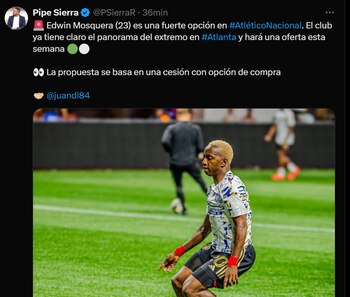 El extremo de 23 años