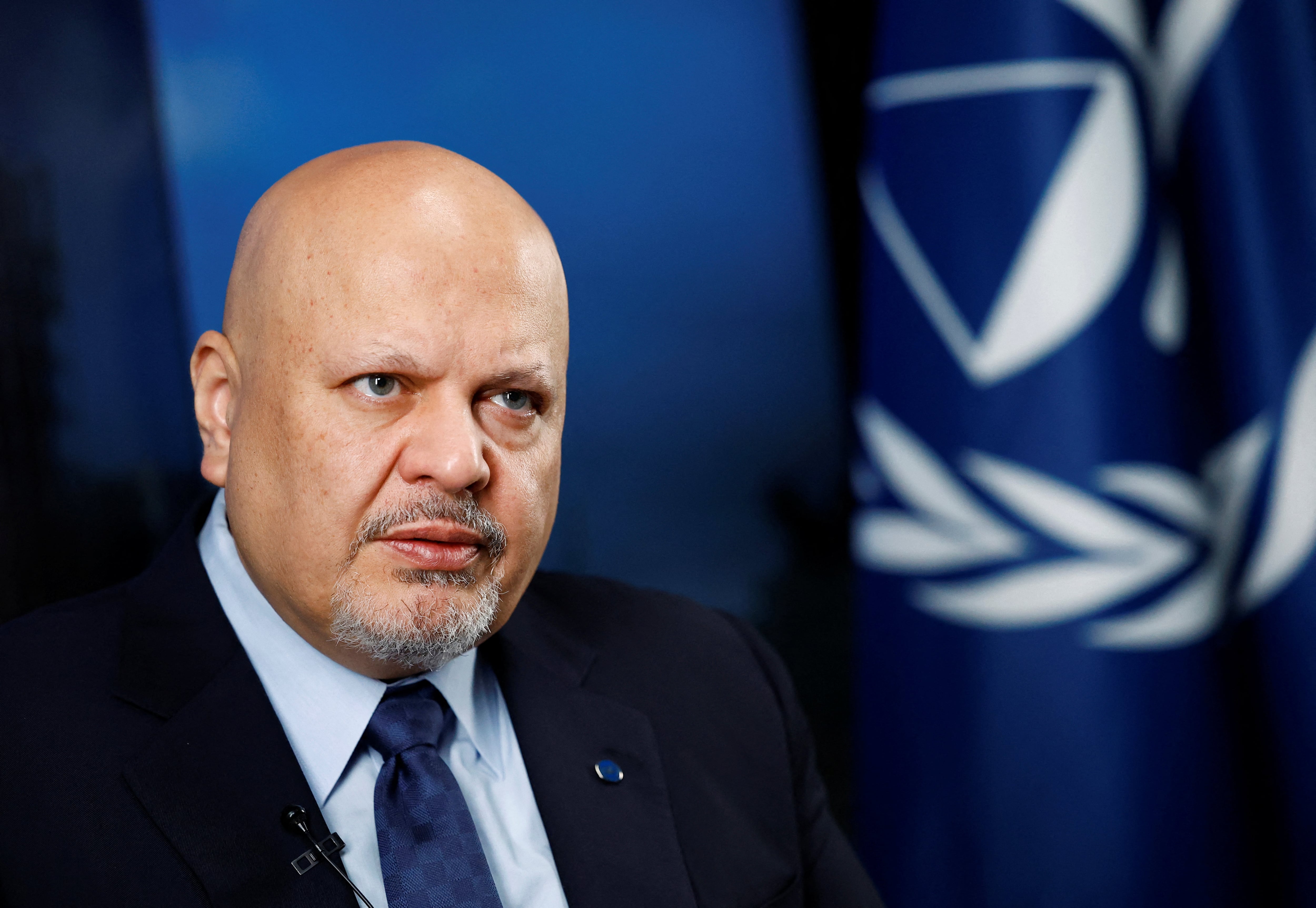 Karim Khan, fiscal de la Corte Penal Internacional (CPI). REUTERS/Piroschka van de Wouw