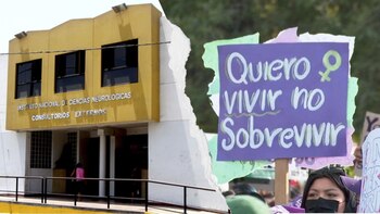 Familiares pudieron visitar a Claudia,