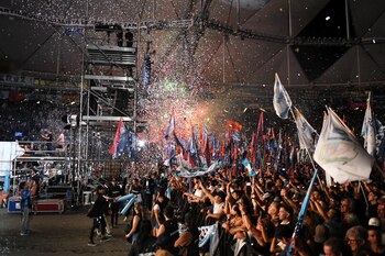 Acto Cristina Kirchner La Plata Dia de la Militancia