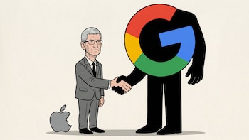 Tim Cook y Google Gemini: Apple se une a la IA de Google con resignación - VisualesIA ScribNews