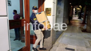 Anoche hubo un allanamiento en