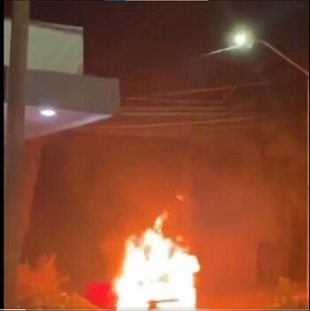 Una de las unidades afectadas