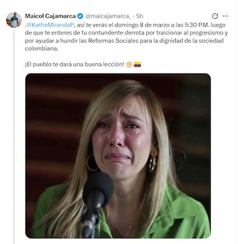 El activista político Maicol Cajamarca