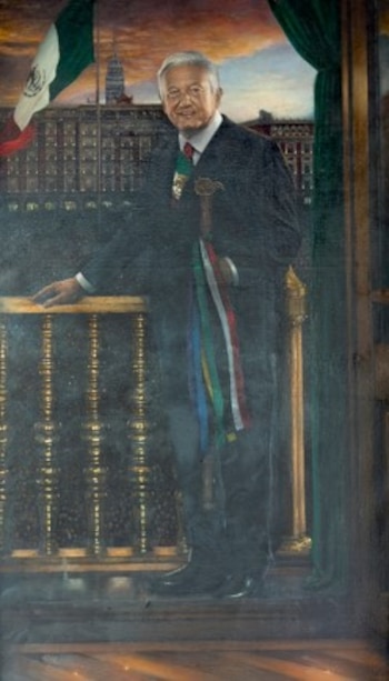 El retrato de Andrés Manuel