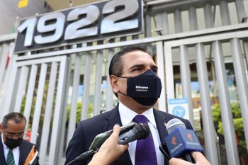 El gobernador de Michoacán acudió