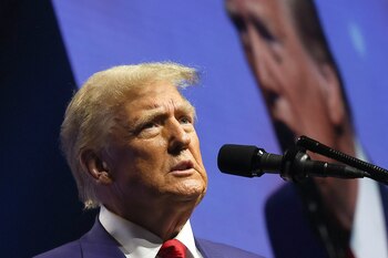 El ex presidente y candidato