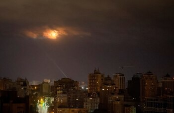 Una explosión en el cielo