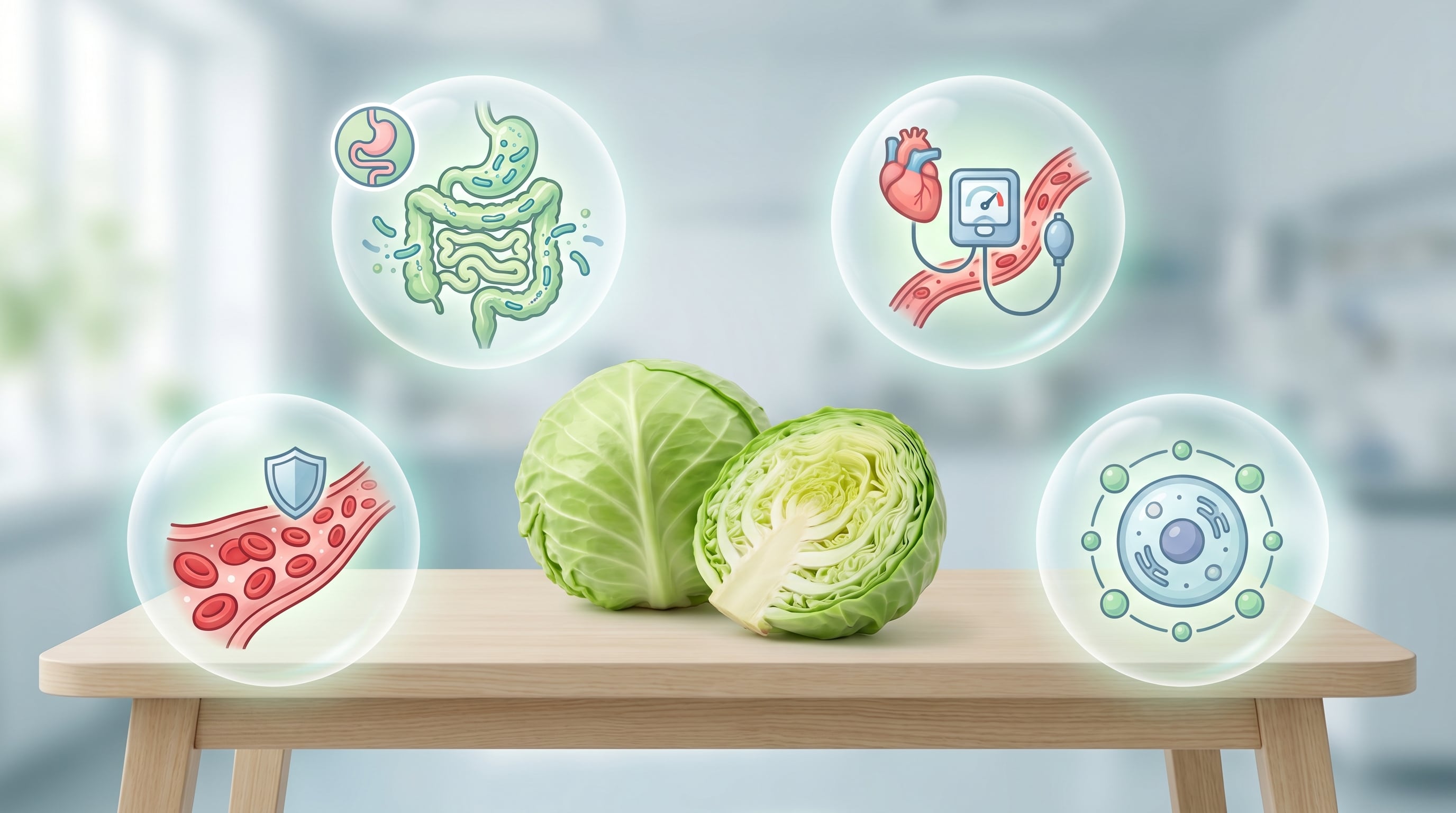 El repollo ayuda a reducir la presión arterial sistólica y aporta compuestos que favorecen la función vascular (Imagen Ilustrativa Infobae)