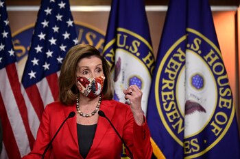 Nancy Pelosi, líder demócrata de