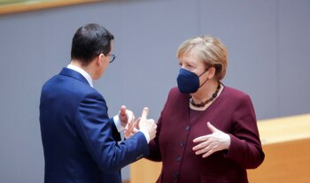 La canciller alemana, Angela Merkel,