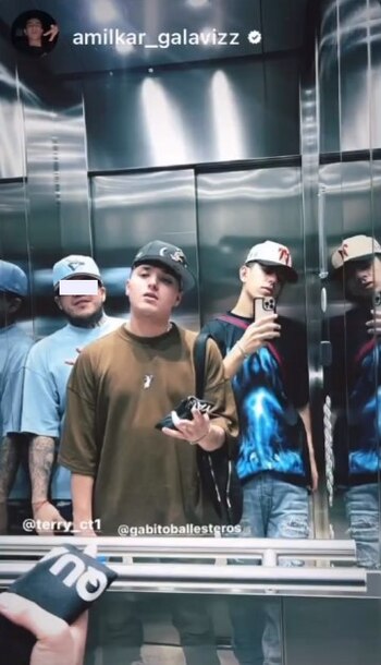 El Terry con Gabito Ballesteros