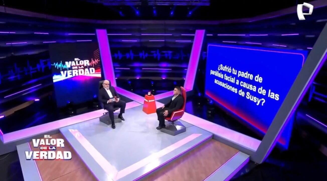 “Le dio un derrame”: Néstor Villanueva acusa a Susy Díaz de afectar la salud de su progenitor. Infobae Perú / Captura TV - Panamericana Televisión