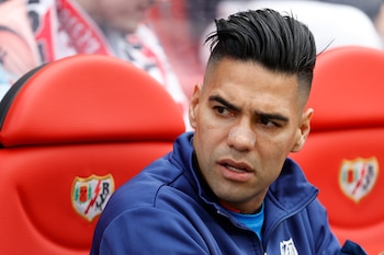 Radamel Falcao en una foto