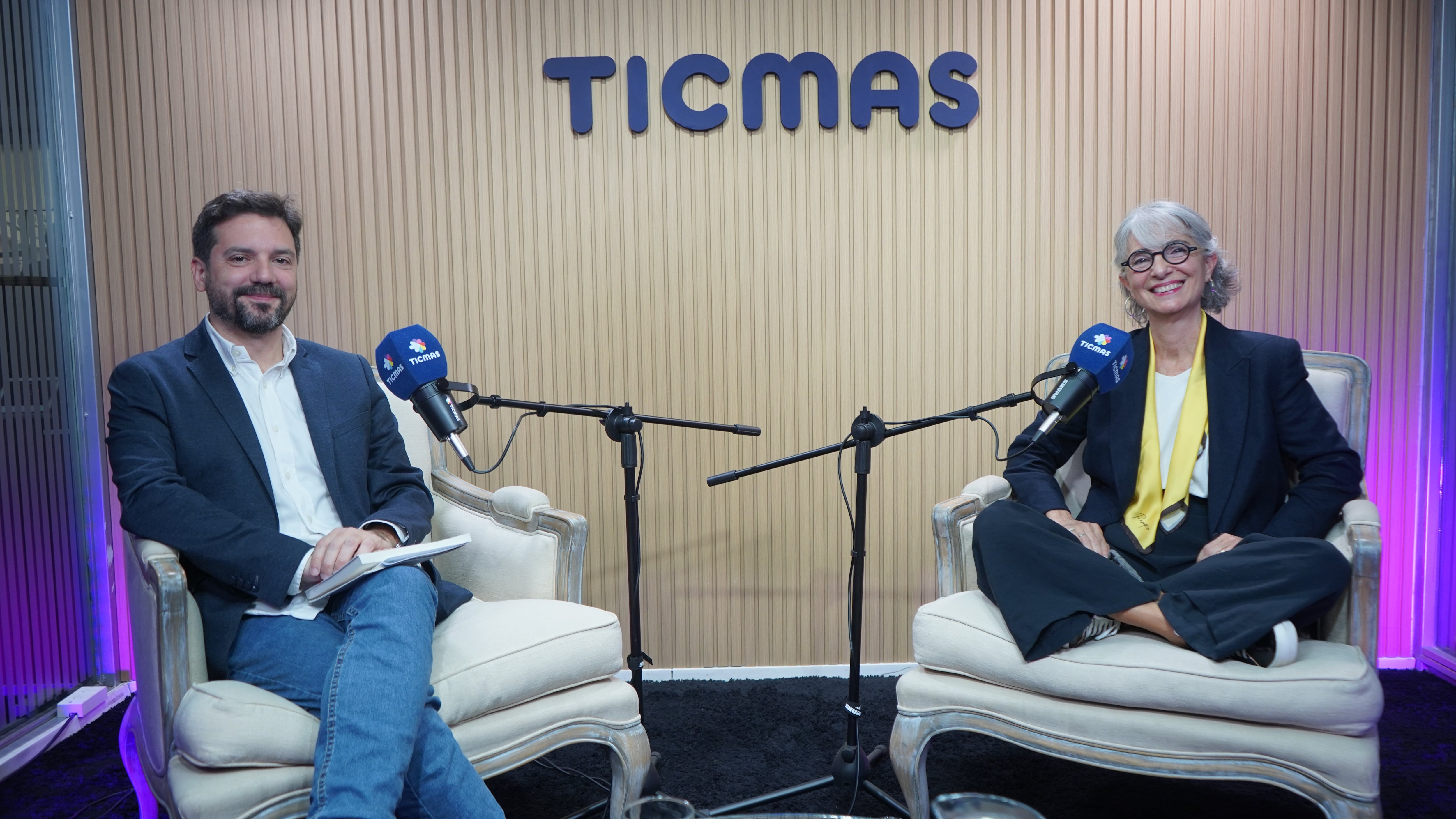 Adela Saénz Cavia en el podcast de Ticmas junto a Patricio Zunini