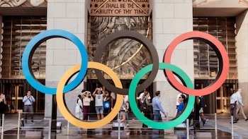Rockefeller Center celebra los Juegos