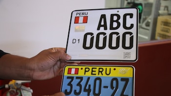 Nuevas placas para motos: MTC