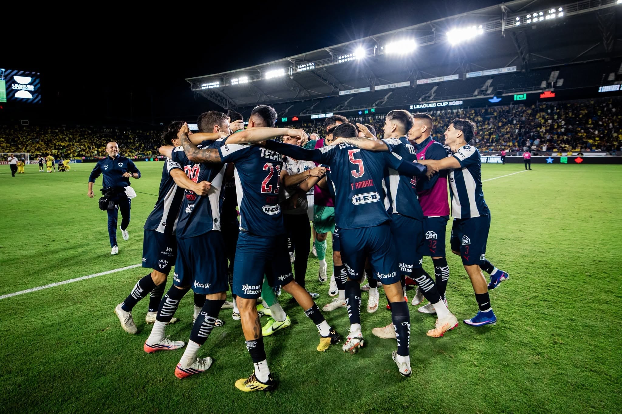 Los Rayados del Monterrey ganaron su pase a la final de la Leagues Cup (Rayados/FB)
