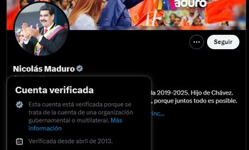 La cuenta de Maduro como