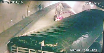 Los conductores enfrentan demoras y desvíos en el principal acceso al oriente del país, aunque el incidente reportado el lunes por la mañana no dejó personas lesionadas - crédito Coviandina/X