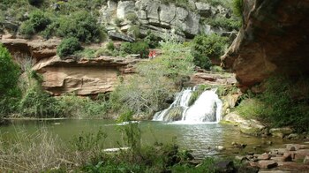 Els Gorgs del Riu Tenes, en Barcelona (Wikimedia).