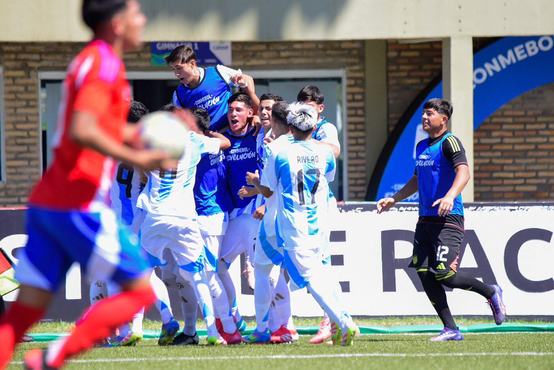 El festejo de Argentina (@Argentina)