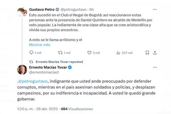 Ernesto Macías señaló que la