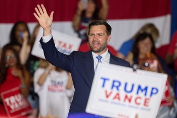 El candidato republicano a vicepresidente