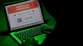 Supuesto aviso de infracción vehicular