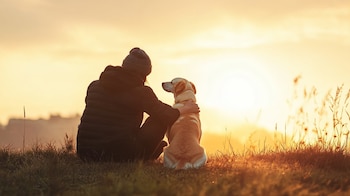 Los perros sincronizan sus emociones