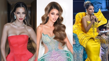 Luciana Fuster impactó como conductora en las galas del ‘Miss Grand International 2026′: sus vestidos de sirena y flores se robaron las miradas