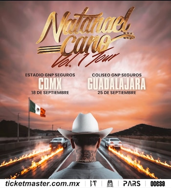 Natanael Cano en la CDMX - (Ocesa)