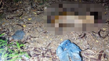 El pantalón de jean encontrado