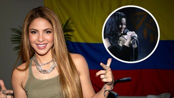 La cantante colombiana se presentó