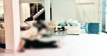 La lujosa residencia, ubicada en