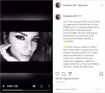 El video que Florencia de