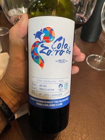 Cola de Zorro Malbec 2021