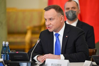 El presidente de Polonia, Andrzej