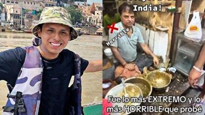 Oscar Curi, el tiktoker peruano que es tendencia por su supuesta muerte tras comer en las calles de India