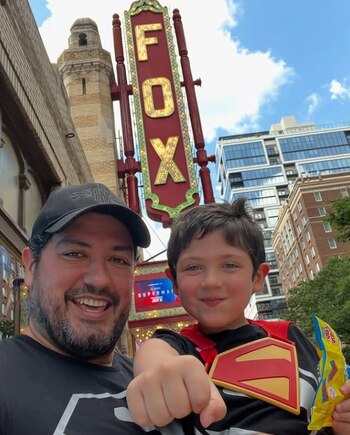 El hijo de un colombiano