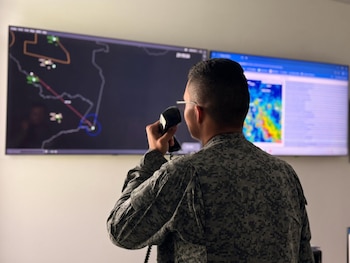 En Amazonas también habrá vigilancia aérea suministrada por la Fuerza Aeroespacial Colombiana - crédito FAC