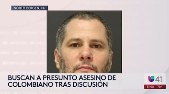 Esta es la imagen que las autoridades norteamericanas compartieron del ciudadano cubano Luis Marín, de 57 años - crédito captura de pantalla UNIVISION NUEVA YORK/YouTube