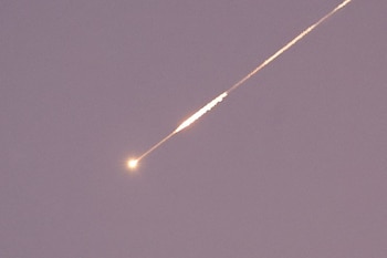 Un misil lanzado desde Irán